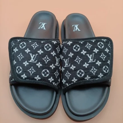 Louis Vuitton Mule Miami Monogram Black