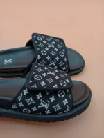 Louis Vuitton Mule Miami Monogram Black