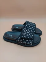 Louis Vuitton Mule Miami Monogram Black