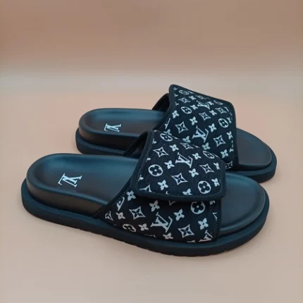 Louis Vuitton Mule Miami Monogram Black