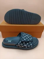Louis Vuitton Mule Miami Monogram Black