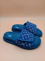 Louis Vuitton Mule Miami Monogram Blue