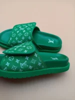 Louis Vuitton Mule Miami Monogram Green
