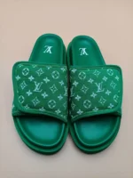 Louis Vuitton Mule Miami Monogram Green