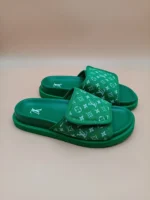 Louis Vuitton Mule Miami Monogram Green