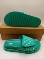 Louis Vuitton Mule Miami Monogram Green