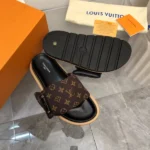 Louis Vuitton Pool Pillow Flat Comfort Mule Brown