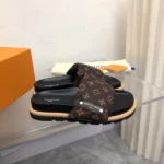 Louis Vuitton Pool Pillow Flat Comfort Mule Brown