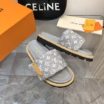 Louis Vuitton Pool Pillow Flat Comfort Mule Grey