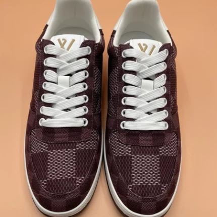 Louis Vuitton Rivoli Damier Red Sneaker