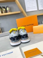 Louis Vuitton Run Away Black Monogram Denim Sneaker