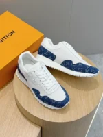 Louis Vuitton Run Away Blue Monogram Sneaker