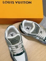 Louis Vuitton Run Away Green Sneaker