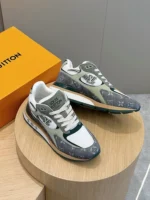 Louis Vuitton Run Away Green Sneaker