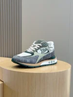 Louis Vuitton Run Away Green Sneaker