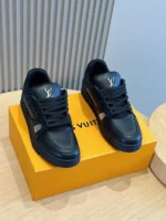 Louis Vuitton Trainer Black Sneaker
