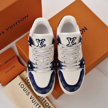 Louis Vuitton Trainer Damier Navy Blue Sneaker
