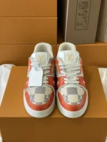Louis Vuitton Trainer Damier Orange Sneaker