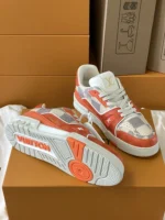 Louis Vuitton Trainer Damier Orange Sneaker