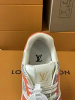 Louis Vuitton Trainer Damier Orange Sneaker