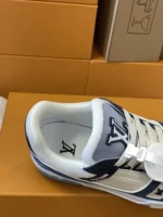 Louis Vuitton Trainer Navy Blue Sneaker