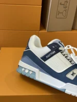 Louis Vuitton Trainer Navy Blue Sneaker