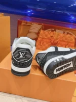 Louis Vuitton Trainer Swarovski Crystals Black Sneaker