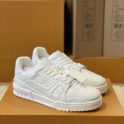 Louis Vuitton Trainer White Sneaker