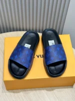 Louis Vuitton Waterfront Mule Black Blue