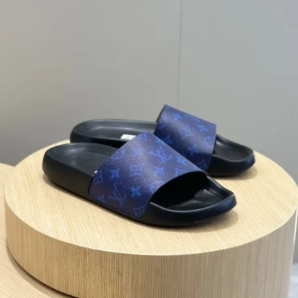 Louis Vuitton Waterfront Mule Black Blue