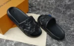 Louis Vuitton Waterfront Mule Monogram Black