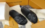 Louis Vuitton Waterfront Mule Monogram Black