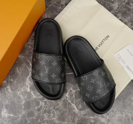 Louis Vuitton Waterfront Mule Monogram Eclipse
