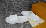 Louis Vuitton Waterfront Mule Monogram White