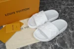 Louis Vuitton Waterfront Mule Monogram White