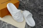 Louis Vuitton Waterfront Mule Monogram White