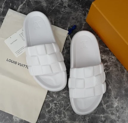 Louis Vuitton Waterfront Mule White