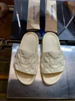 Louis Vuitton Waterfront Mules Beige