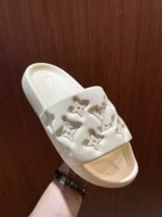 Louis Vuitton Waterfront Mules Beige