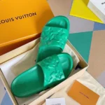 Louis Vuitton Waterfront Mules Green