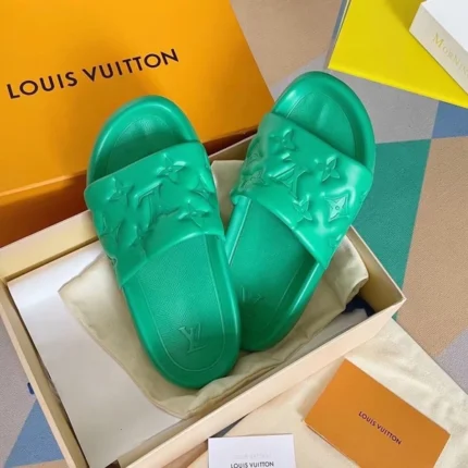 Louis Vuitton Waterfront Mules Green