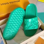 Louis Vuitton Waterfront Mules Green