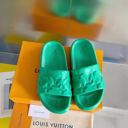 Louis Vuitton Waterfront Mules Green
