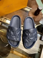 Louis Vuitton Waterfront Mules Navy Blue