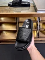 Louis Vuitton x NBA Miami Mule Black