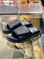 Louis Vuitton x NBA Miami Mule Black