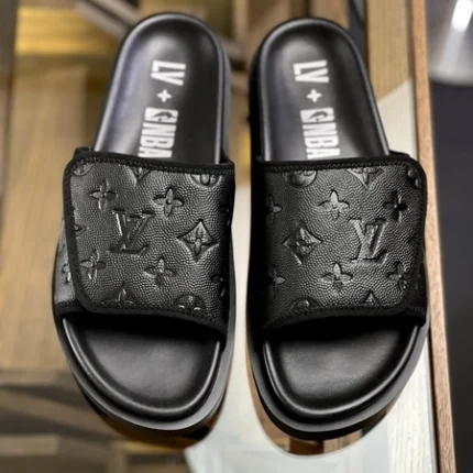 Louis Vuitton x NBA Miami Mule Black