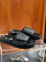 Louis Vuitton x NBA Miami Mule Black