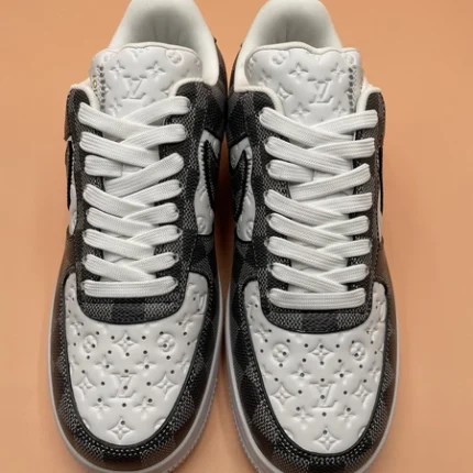 Louis Vuitton x Nike Air Force 1 Black Damier Sneaker