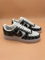 Louis Vuitton x Nike Air Force 1 Black Damier Sneaker